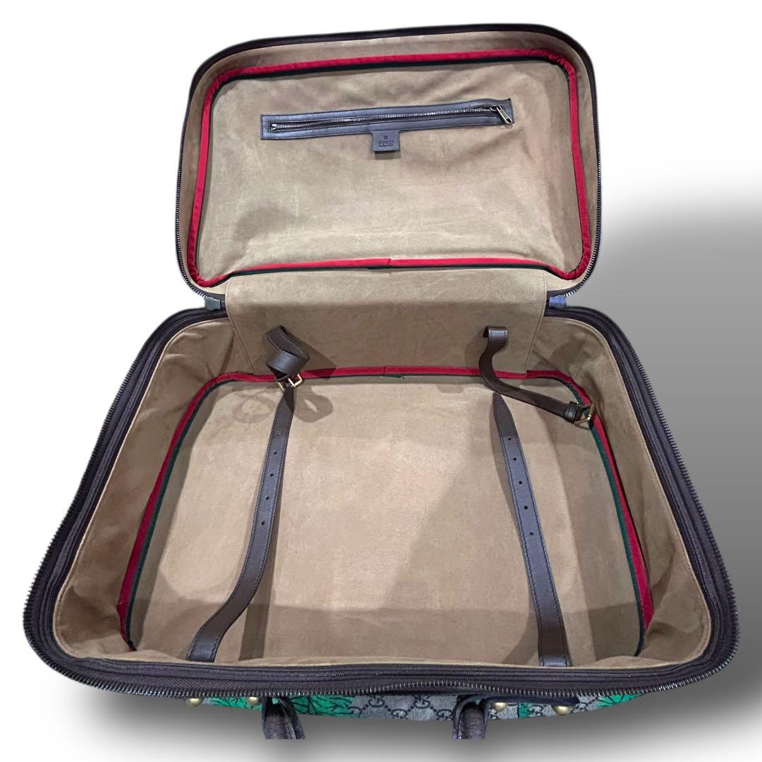 未使用 希少 GUCCI グッチ トラベルバッグ タイガー ボストン 旅行カバン