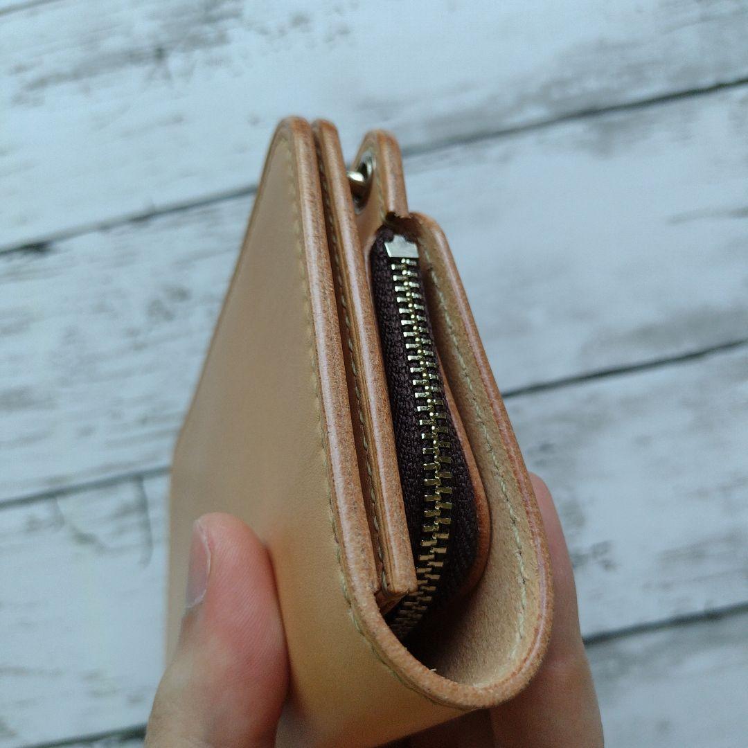 3層　ミドルトラッカー　ウォレット　財布　本革