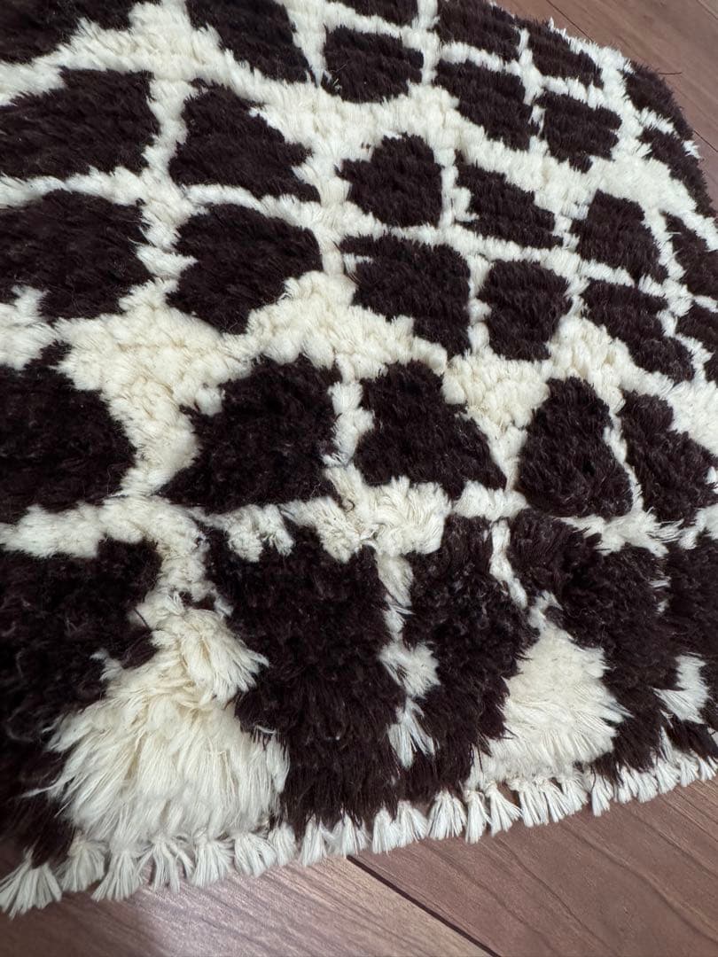 若松由香 手織りの椅子敷