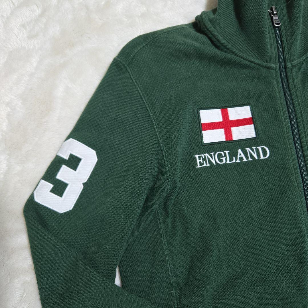 ポロ バイ ラルフローレン ビッグポニー イングランド フルジップジャケット