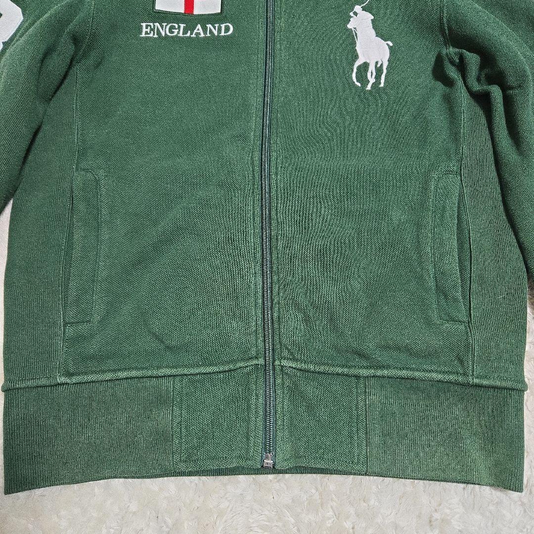 ポロ バイ ラルフローレン ビッグポニー イングランド フルジップジャケット