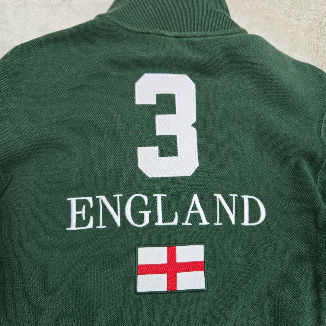 ポロ バイ ラルフローレン ビッグポニー イングランド フルジップジャケット