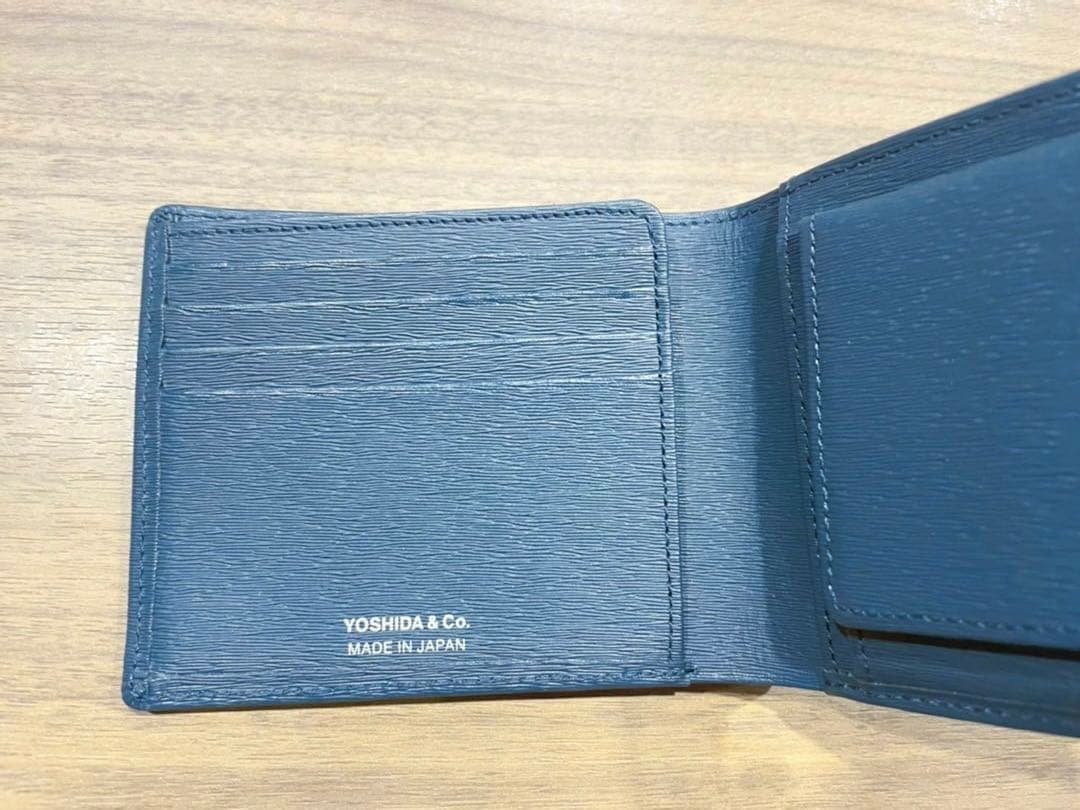 PORTER　ポーター　型番052-02204　二つ折り財布　レザー　ネイビー