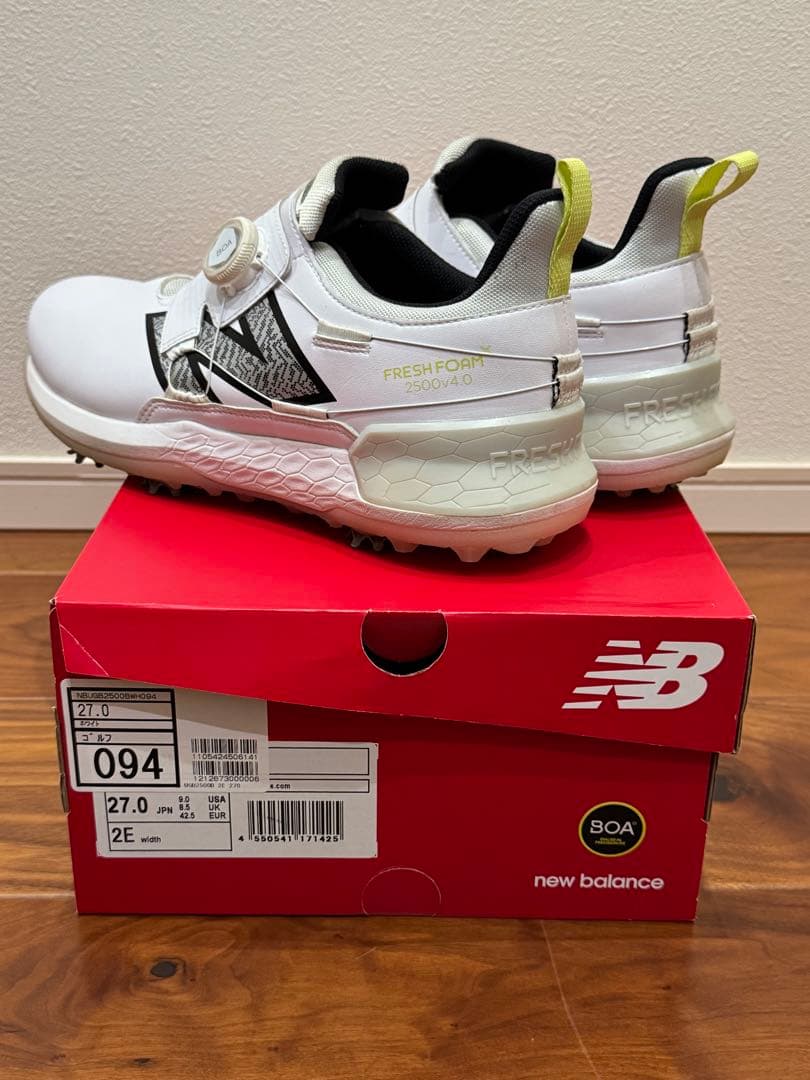 ニューバランス FRESH FOAM 2500 UGB2500B ゴルフシューズ
