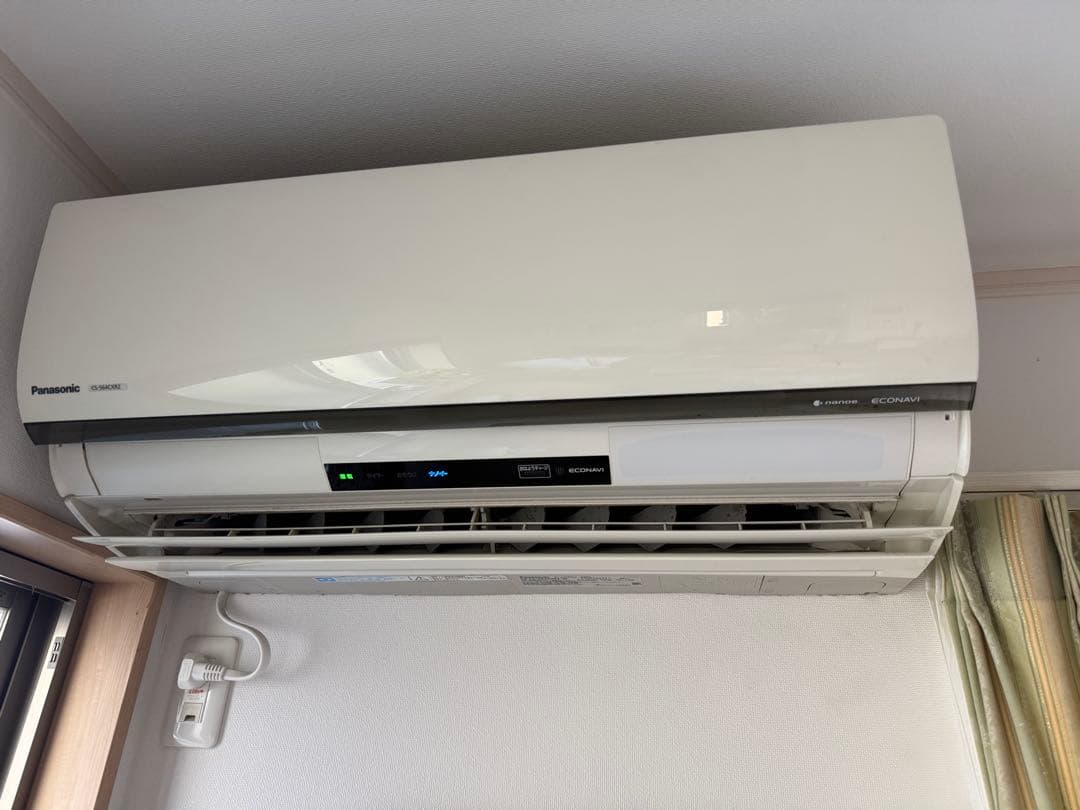 2014年制自動掃除Panasonic Econavi エアコン ホワイト