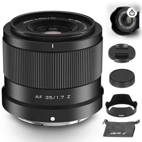 値下げ‼️VILTROX AF 35mm F1.7 ニコン Zマウント