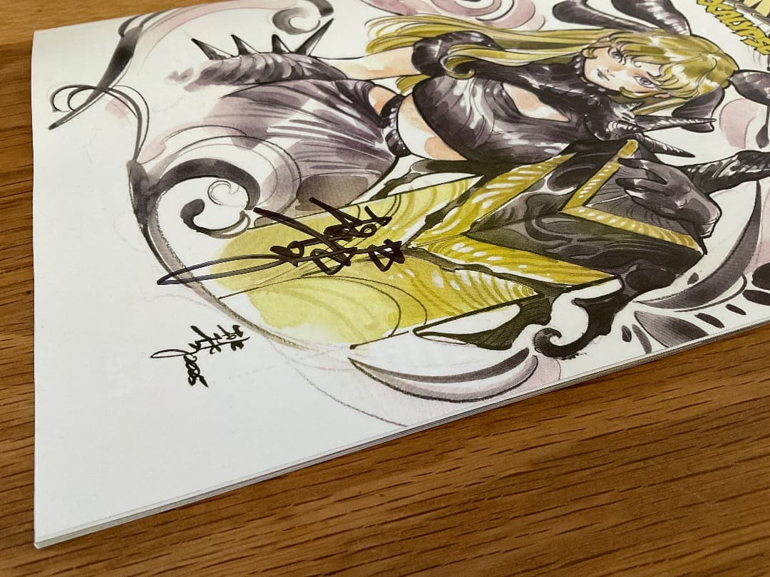 X-men 桃桃子 Magik サイン入り エクスクルーシブ表紙 アメコミリーフ