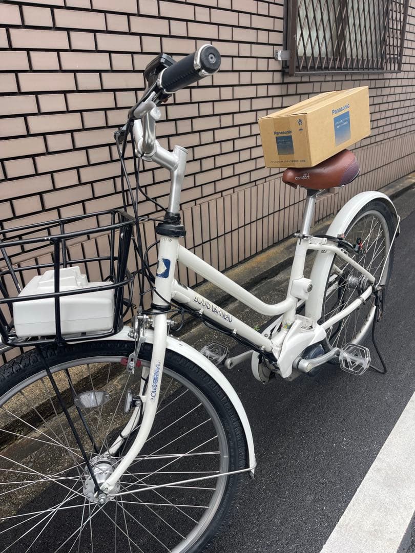 【新品13.2ahバッテリー】LOUIS GARNLAU電動アシスト自転車です