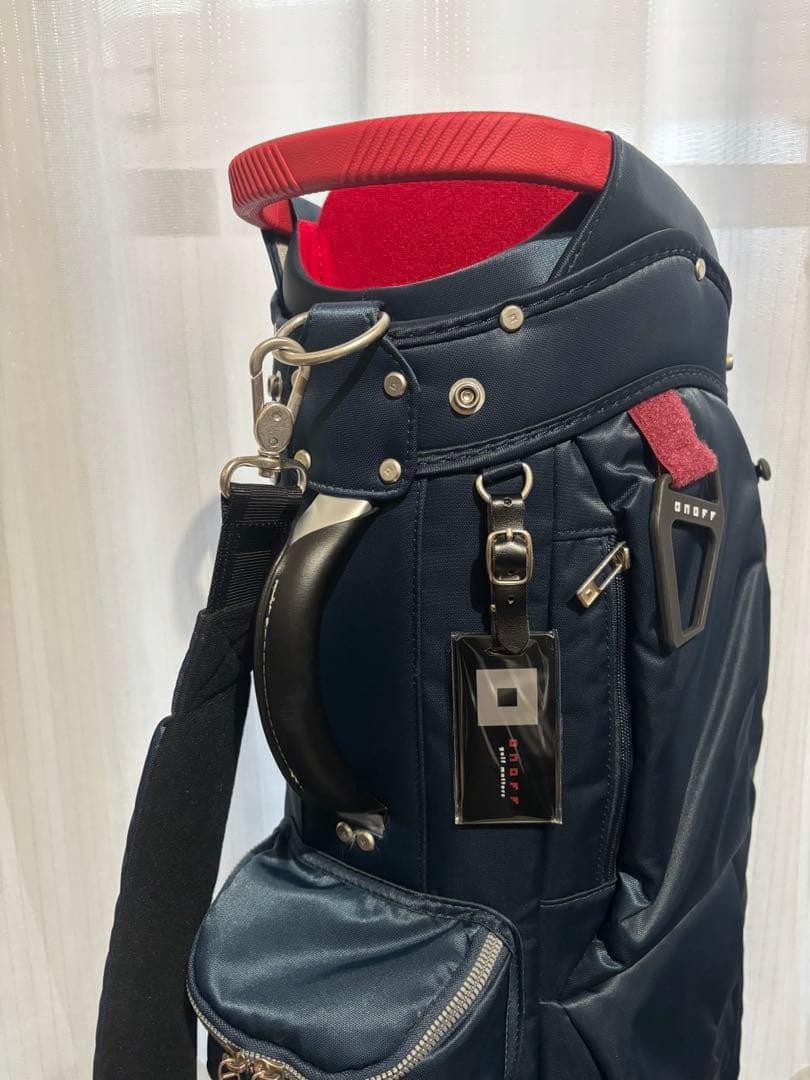 オノフ onoff キャディバッグ ネイビー 9型