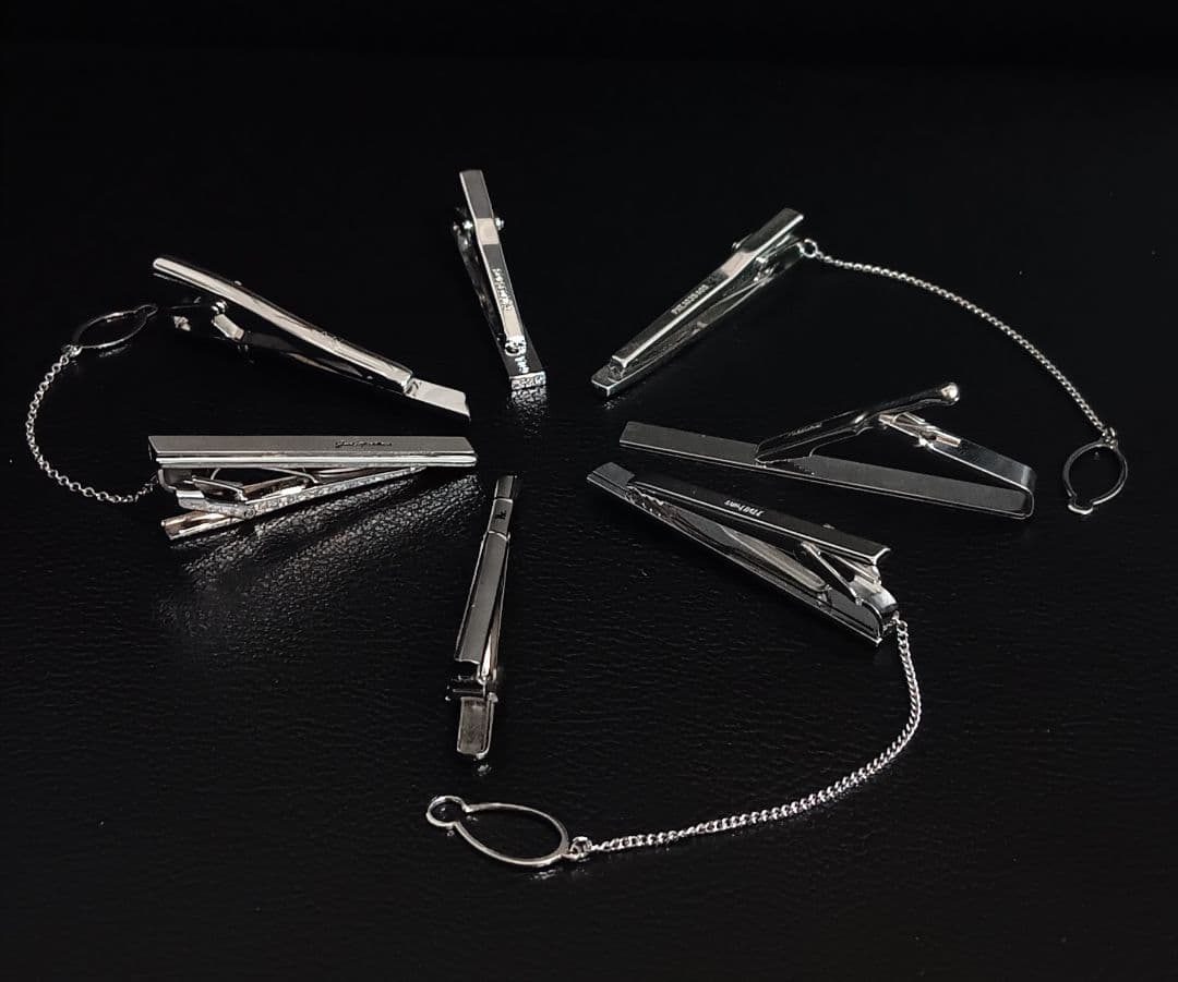 【希少13点】銀製850・高島屋・KANSAI・KREMENTZ 豪華タイピン