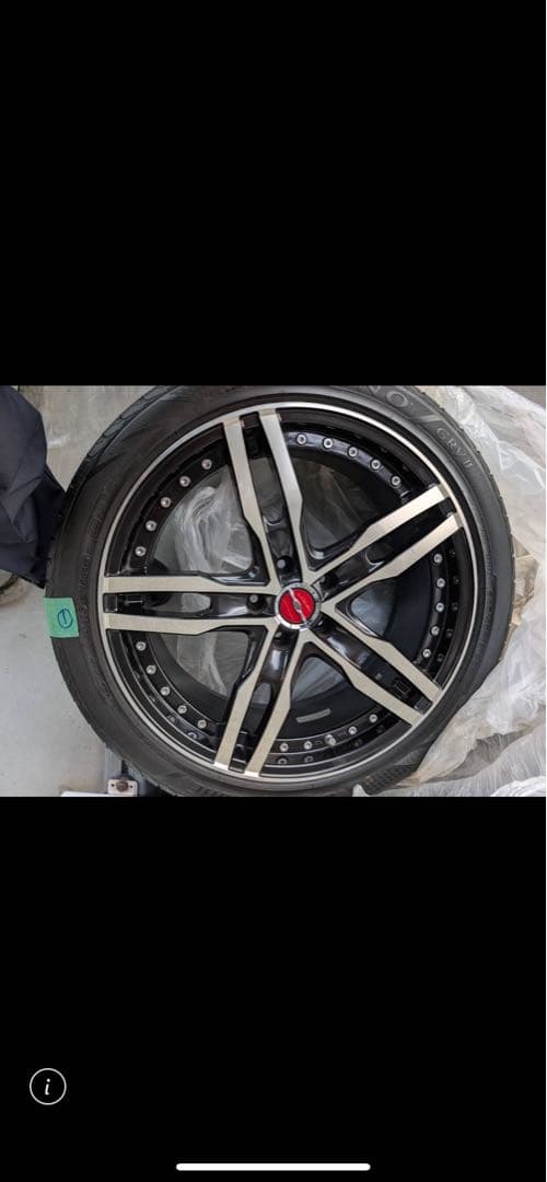 19インチ4本　シャレン　モノブロック 8j+45 pcd114.3 値下げ不可