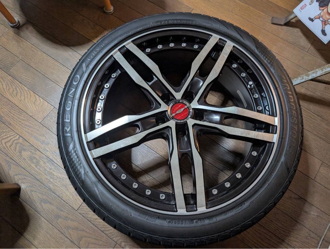 19インチ4本　シャレン　モノブロック 8j+45 pcd114.3 値下げ不可