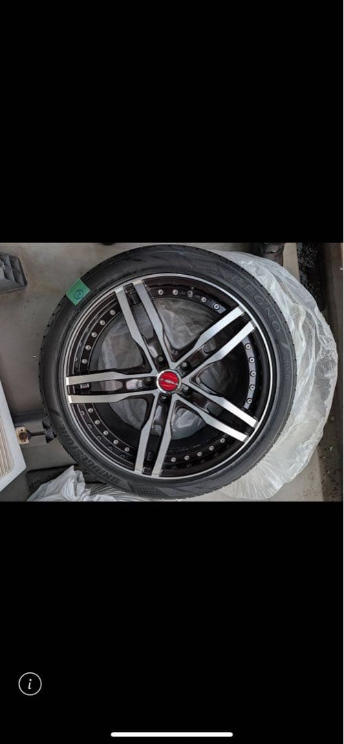 19インチ4本　シャレン　モノブロック 8j+45 pcd114.3 値下げ不可