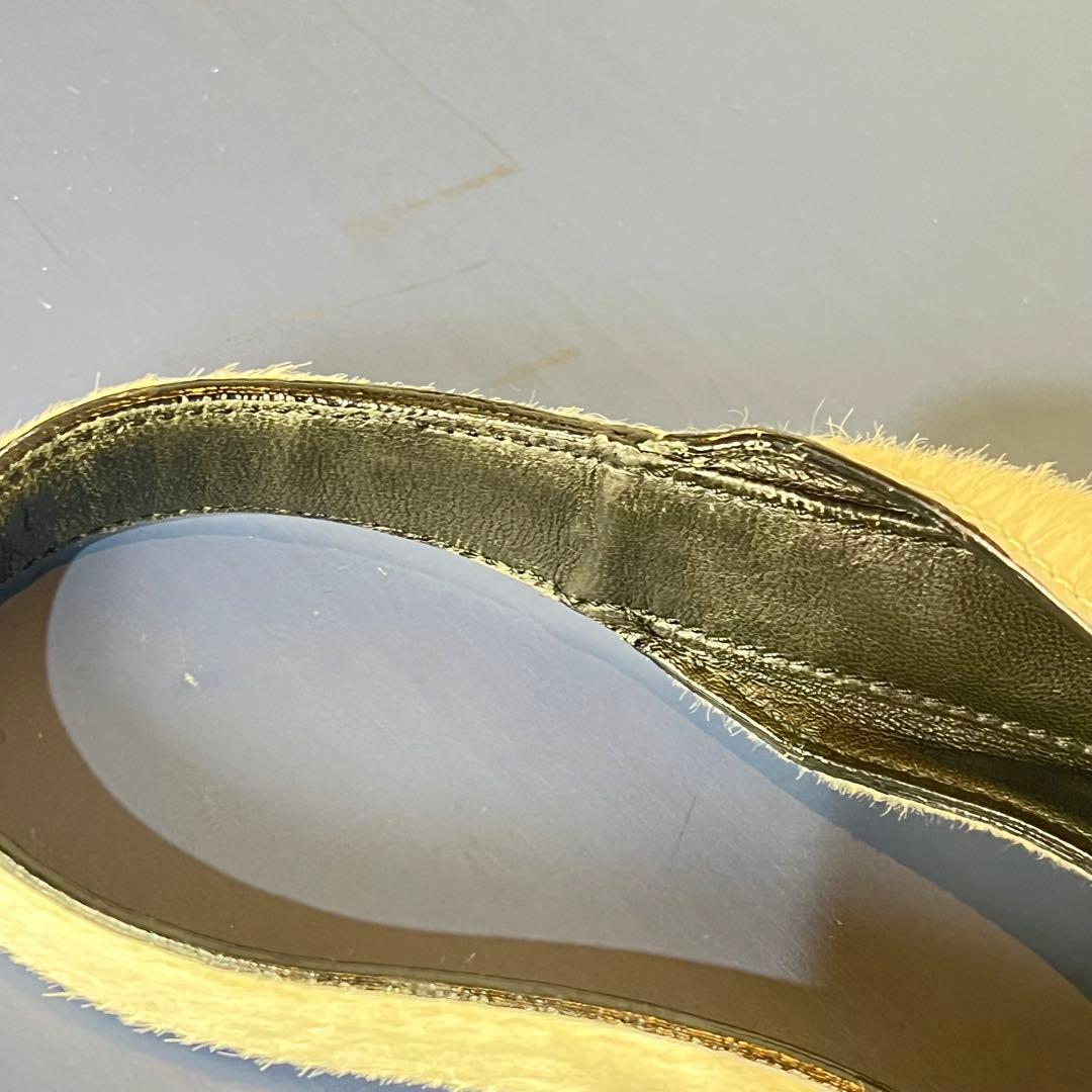 Pradaホワイト ハラコショルダーバッグ