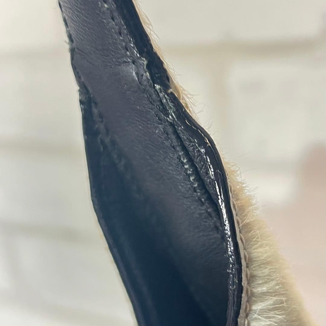 Pradaホワイト ハラコショルダーバッグ