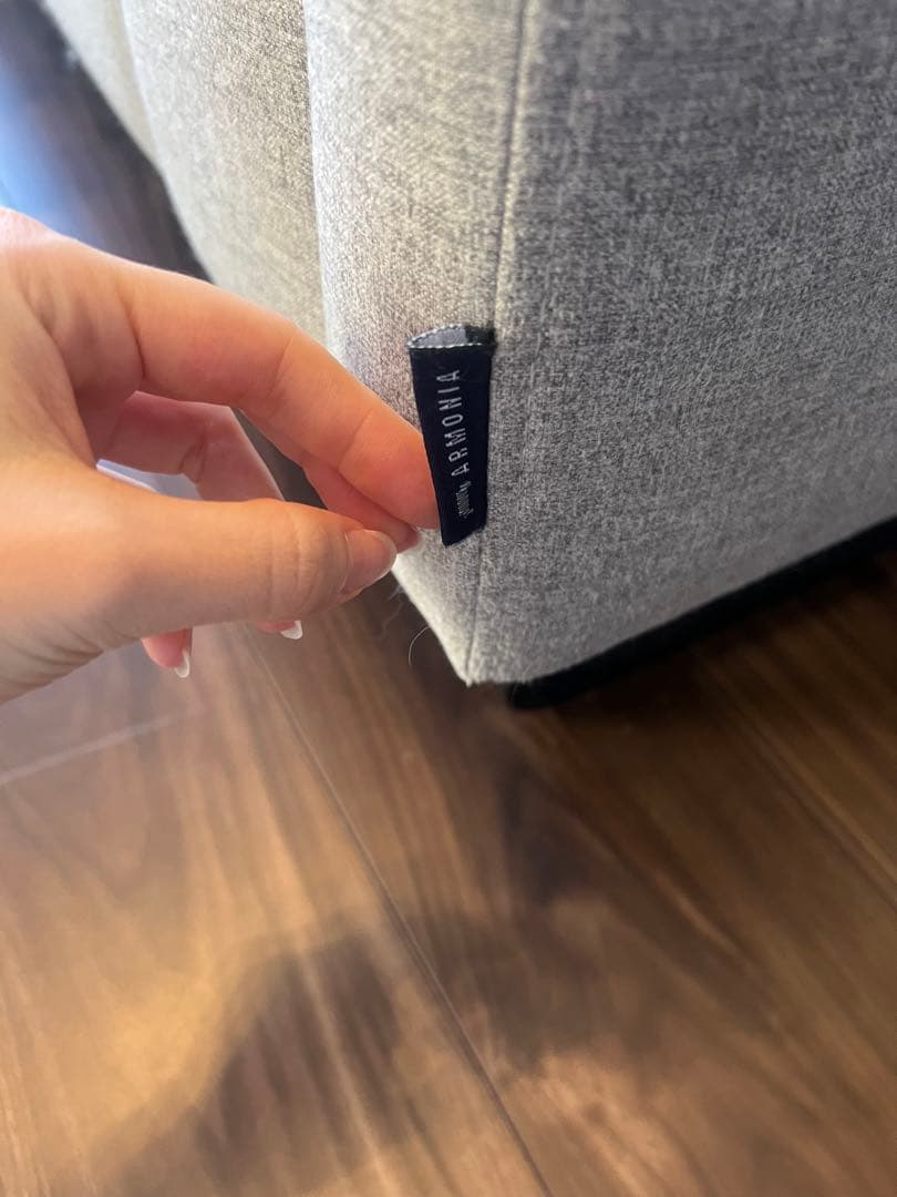 【マイキー】ARMONIA CIELO三人掛けソファ　オッドマン