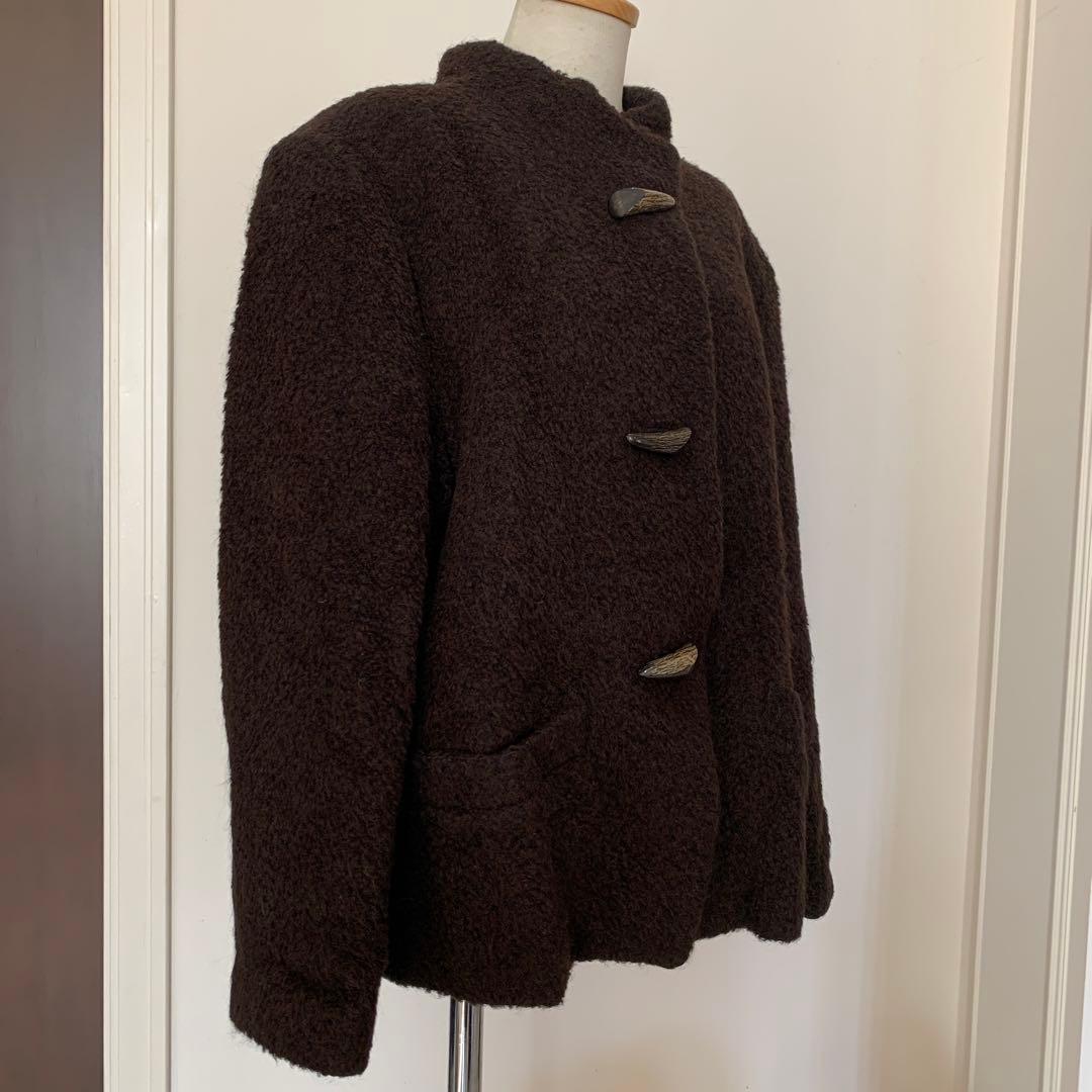 ALPACA ベビーアルパカ100%使用の素敵なジャケット　ヴィンテージ