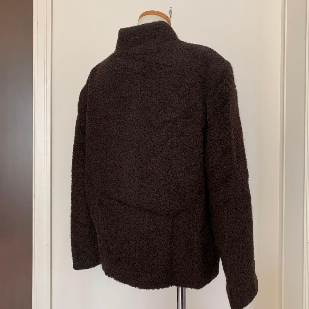 ALPACA ベビーアルパカ100%使用の素敵なジャケット　ヴィンテージ