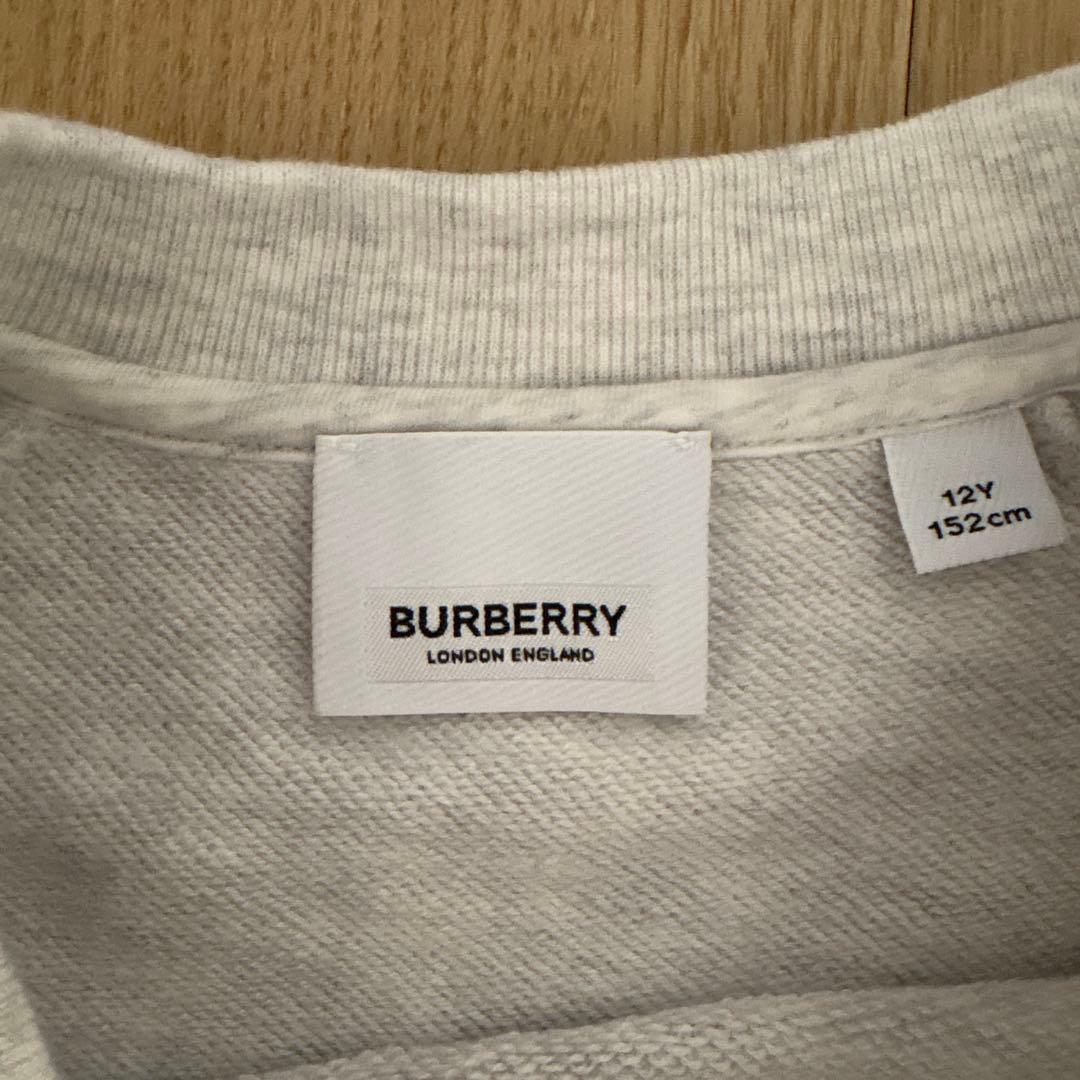 BURBERRY キッズ　レディース　トレーナーワンピース