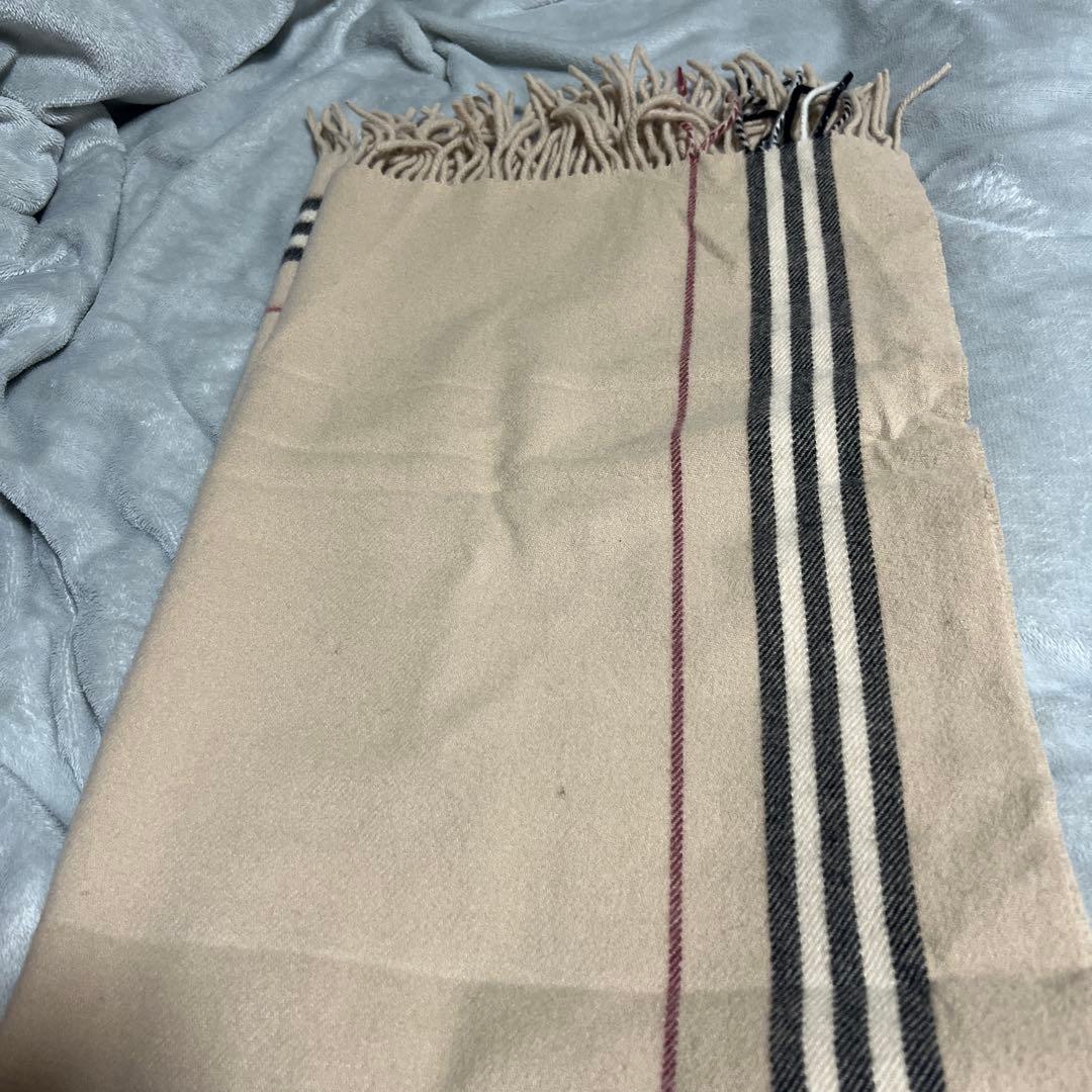 ま*る様 Burberry 大判　ストール　マフラー　ショール　チェック柄