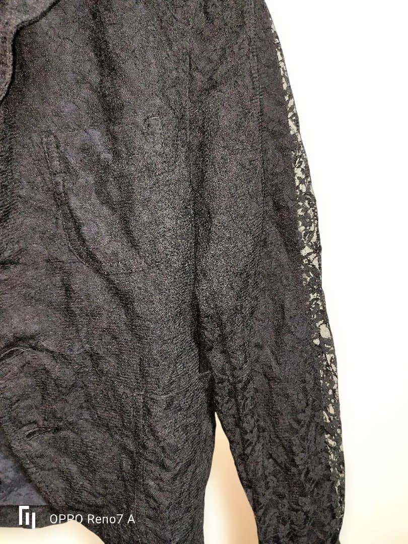 BLACKCOMMEdesGARCONS レースジャケット