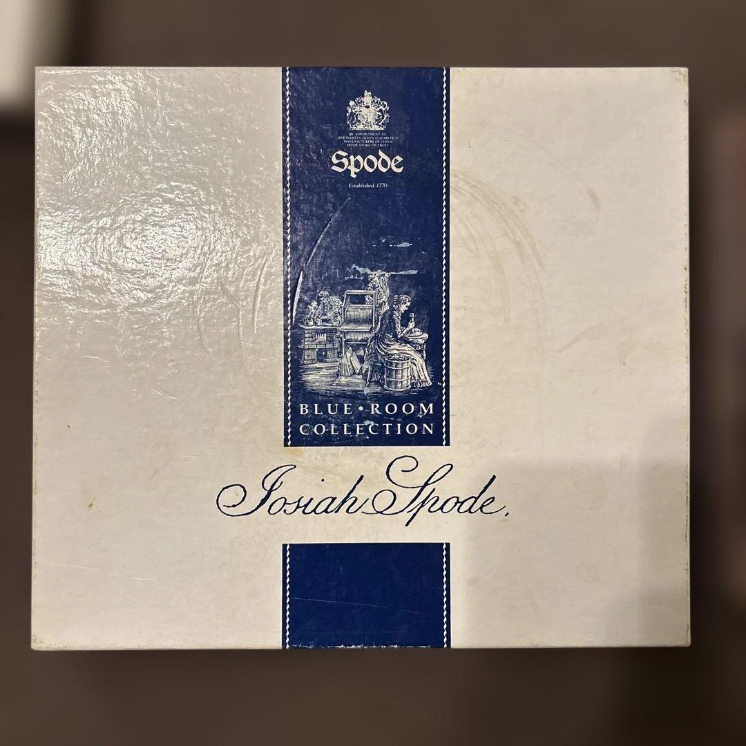 希少❗️英国Spode 社 ブルー・ルーム・コレクション ティープレート