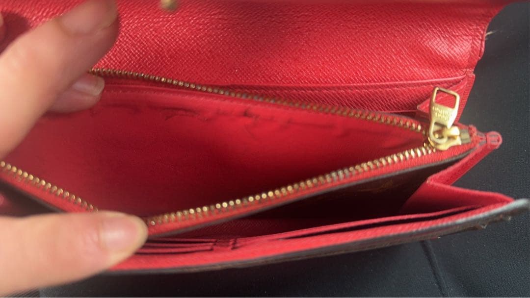 Louis Vuitton モノグラム 長財布 ポルトフォイユサラ