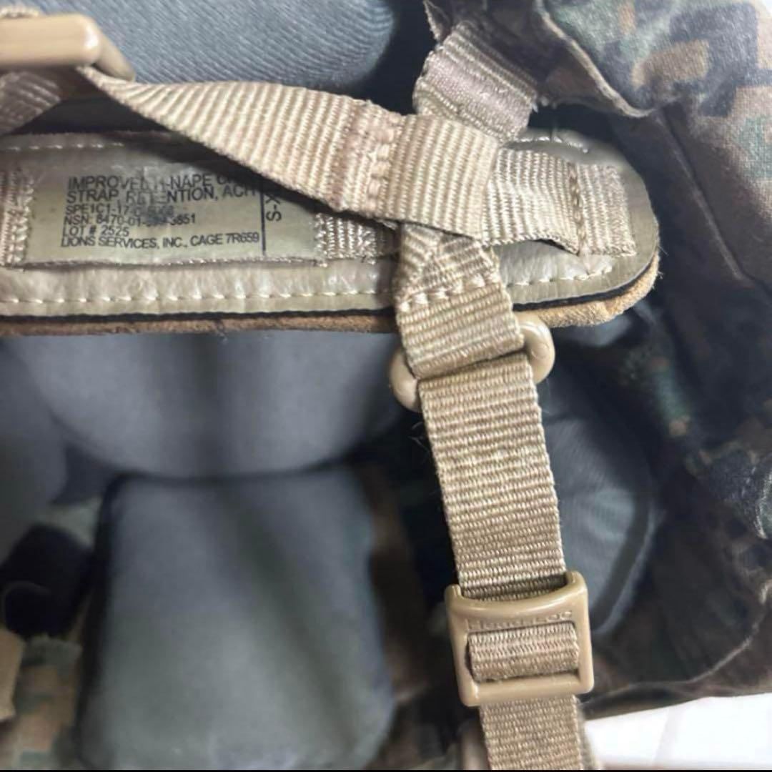 米軍　実物　GENTEX ECH HELMET MEDIUM 送料無料