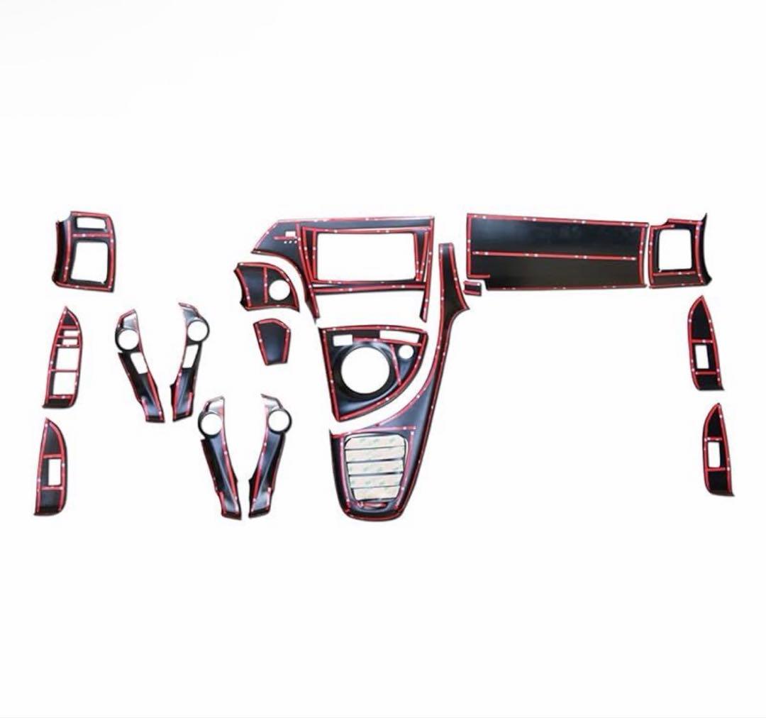 TRISTAR'S [プリウス ZVW 30系] インテリアパネル 黒木目調