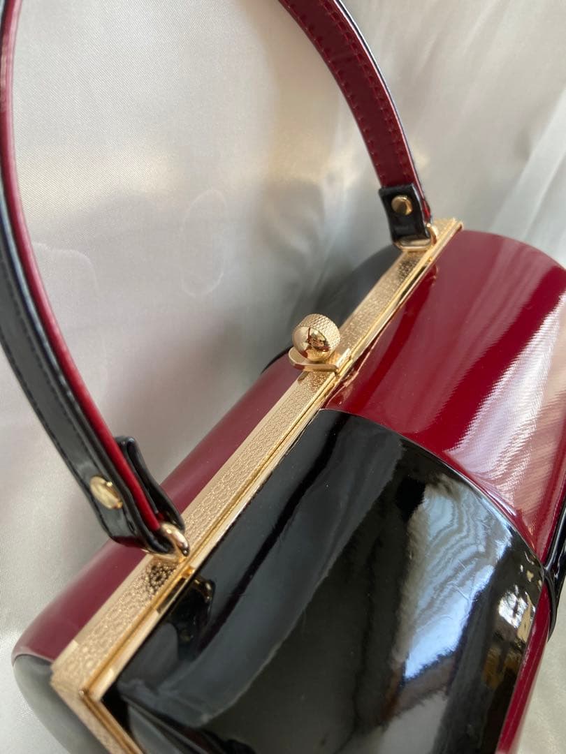 黒と赤の和装用バッグと草履セット【成人式小物セット⠀】✨週末セール