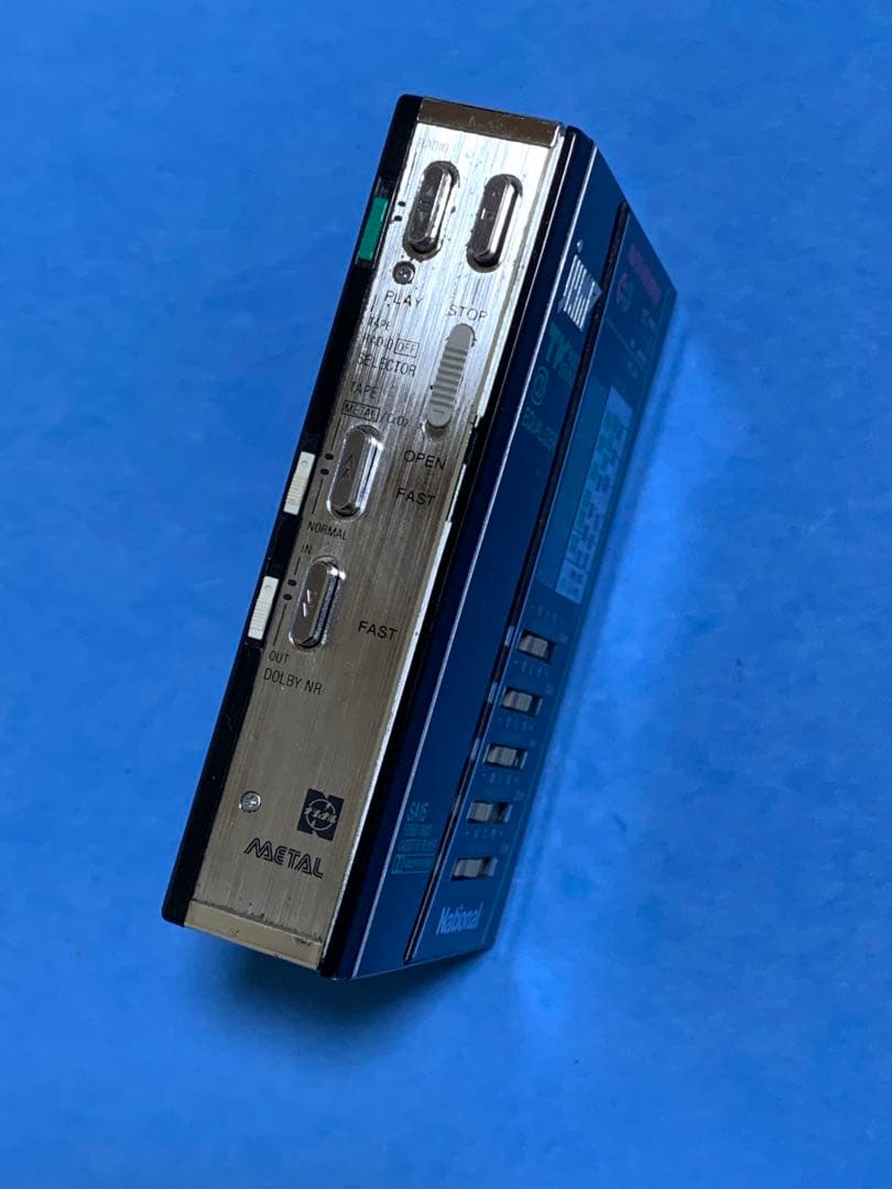 National RX-SA15 ナショナル ポータブルカセットプレイヤー
