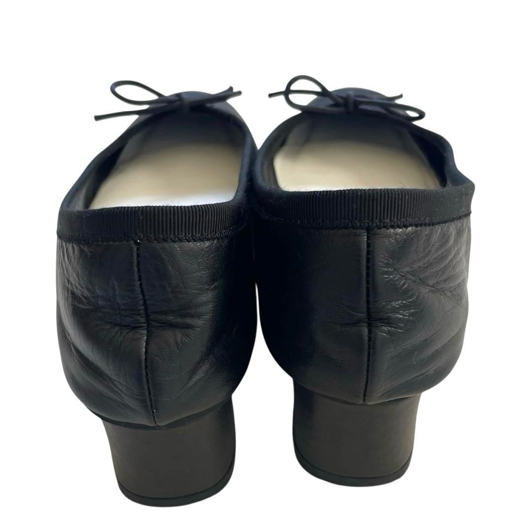 ✨美品✨ トラベルシューズ　バイショセ パンプス TR-015 ブラック レザー