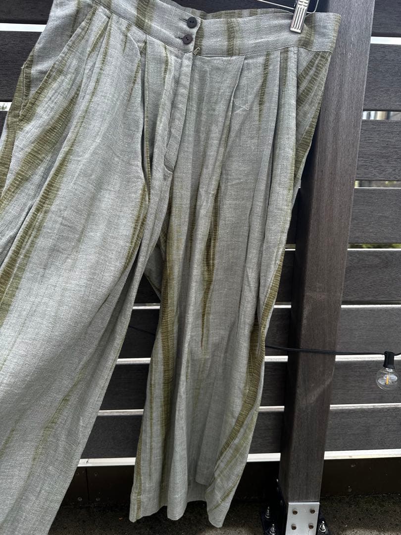 00s 7分丈 パンツ 和柄