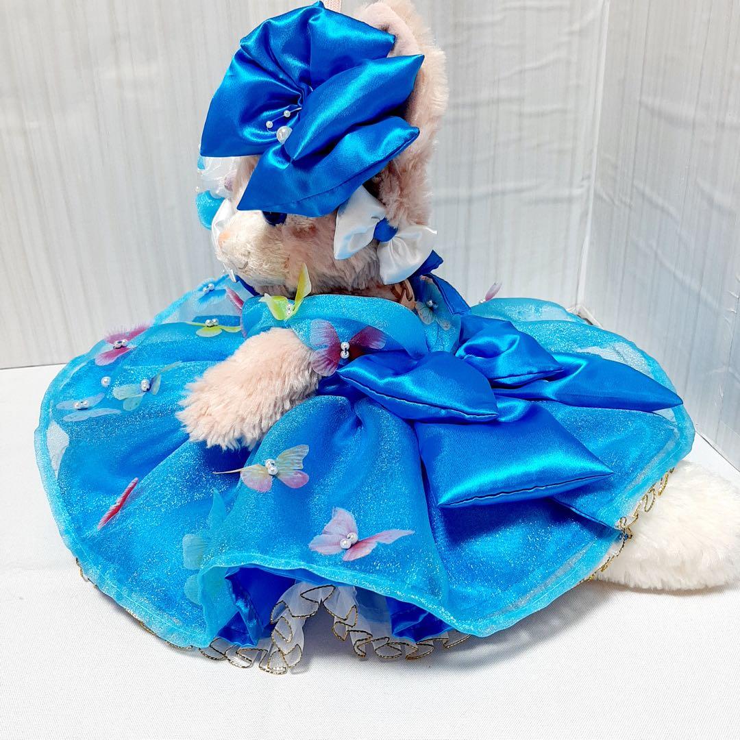 【メル】リーナベル コスチューム バタフライドレスと紫ドレスお靴セット