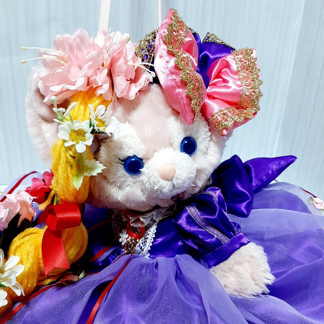 【メル】リーナベル コスチューム バタフライドレスと紫ドレスお靴セット