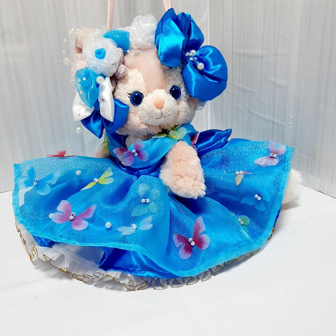 【メル】リーナベル コスチューム バタフライドレスと紫ドレスお靴セット