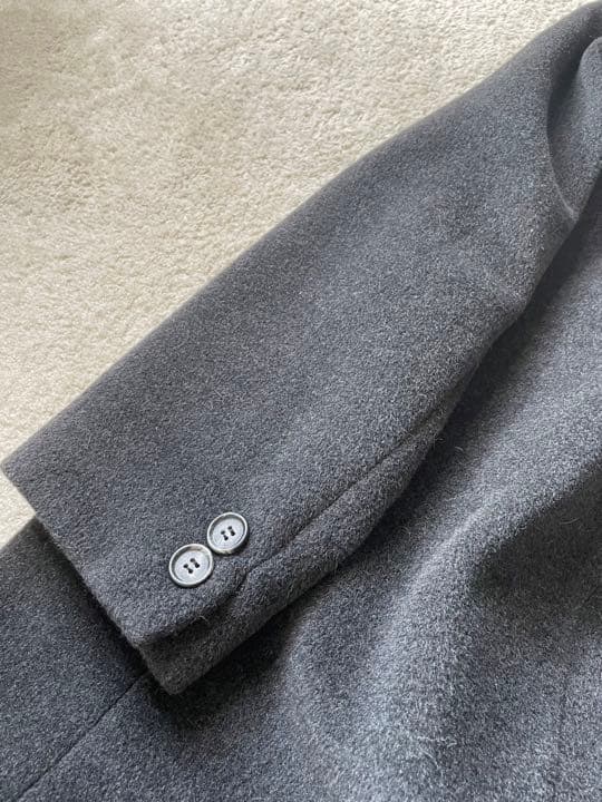 maxmara チェスターコート　チャコールグレー