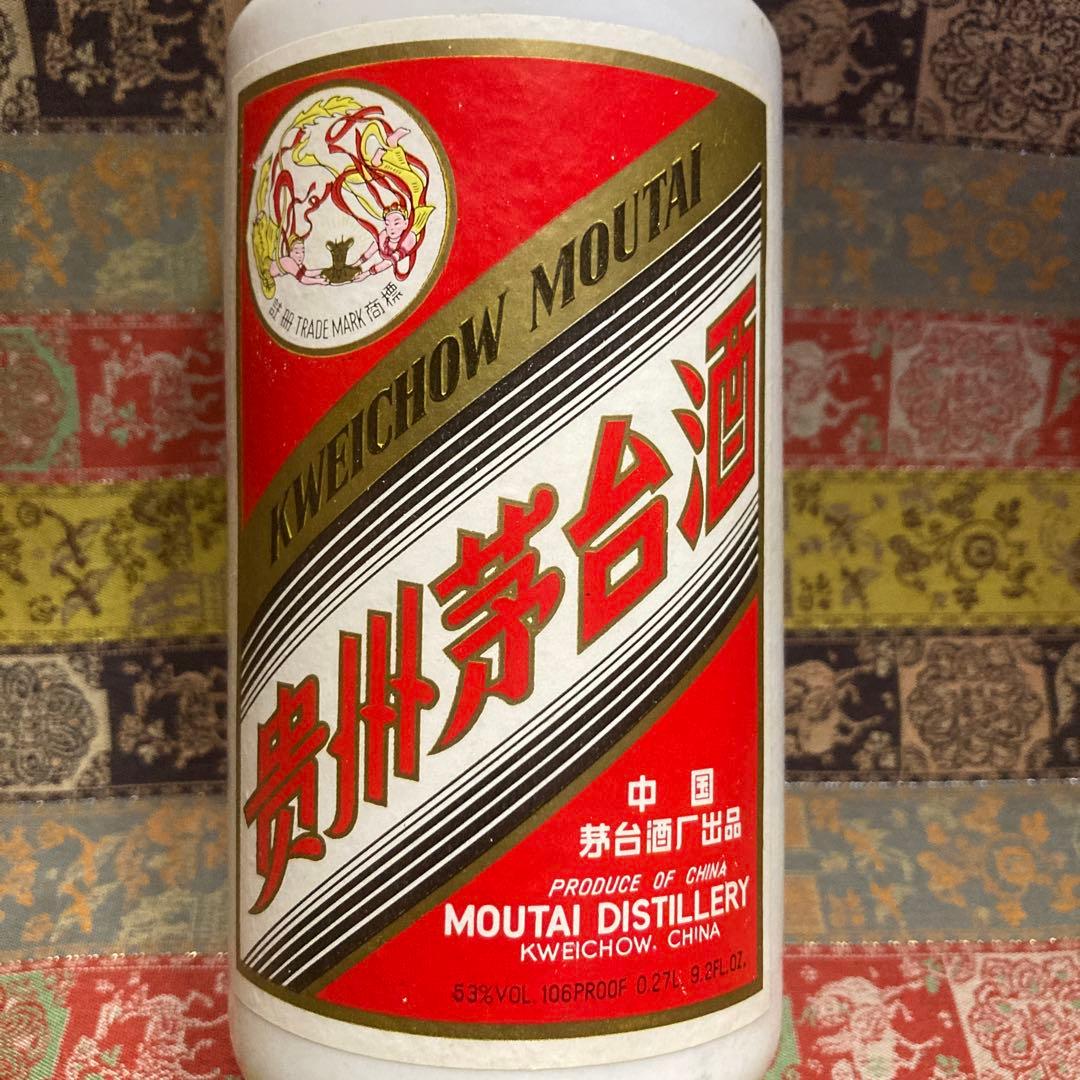 //ちょーリツ//貴州茅台酒 天女ラベル 53％ 0.27L 重さ535g