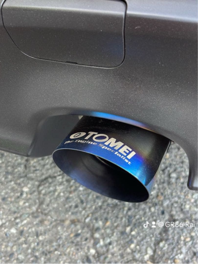 Tomei Ti SPORTS チタニウムマフラー