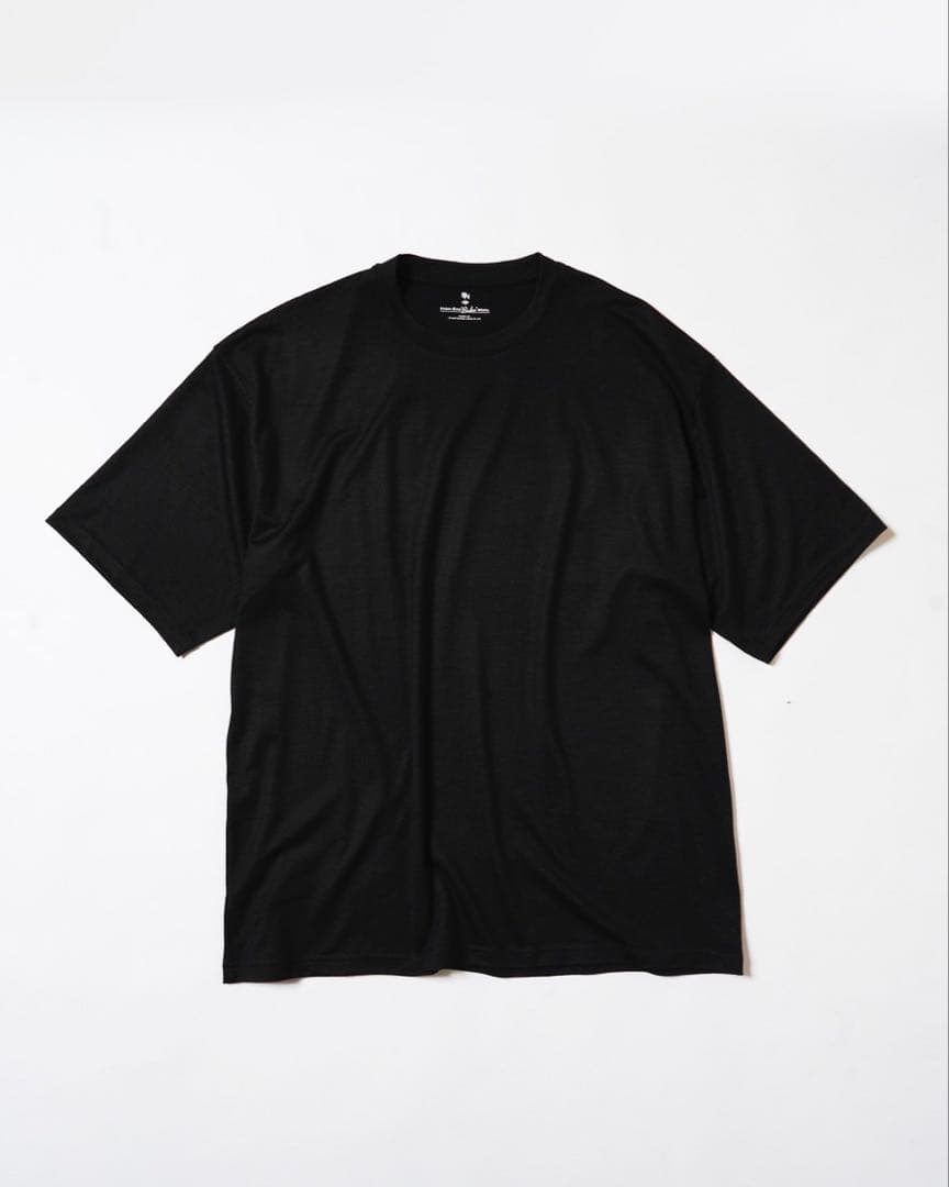 MBハイエンド尾州ウールTシャツ　ビックサイズモデル Sサイズ