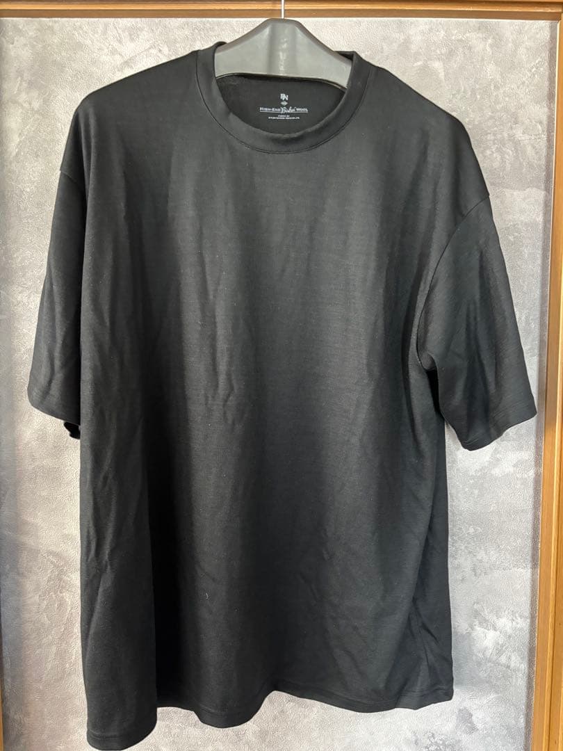 MBハイエンド尾州ウールTシャツ　ビックサイズモデル Sサイズ