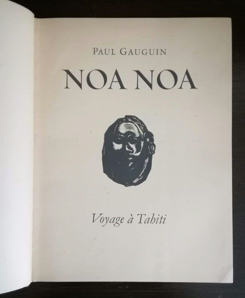 NOANOA VOYAGE DE TAHITI　ゴーギャン　ノアノア　タヒチの旅