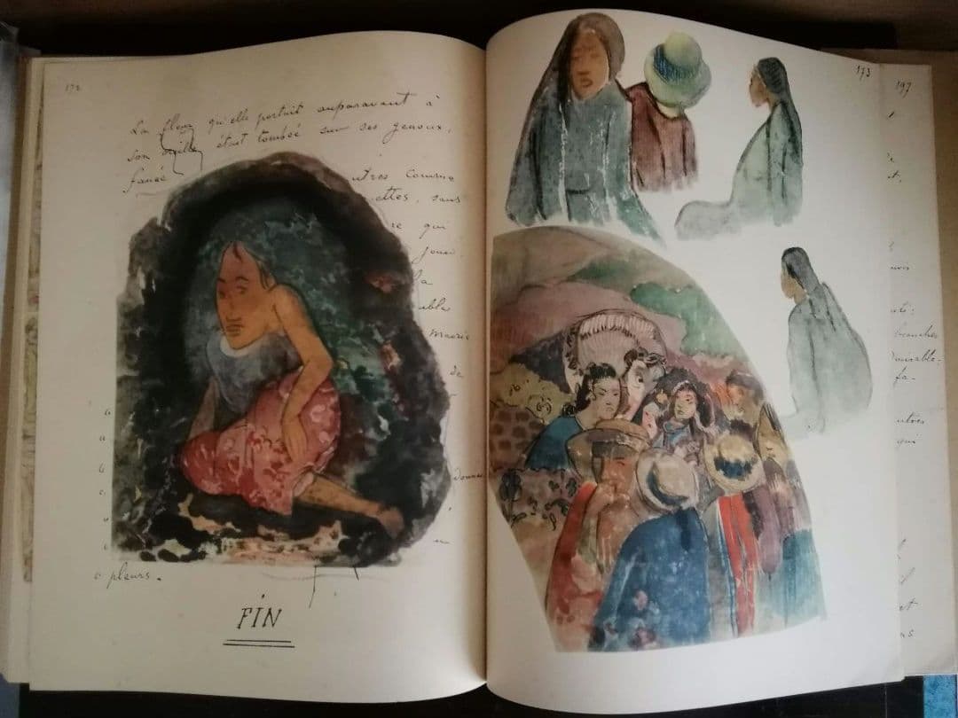 NOANOA VOYAGE DE TAHITI　ゴーギャン　ノアノア　タヒチの旅