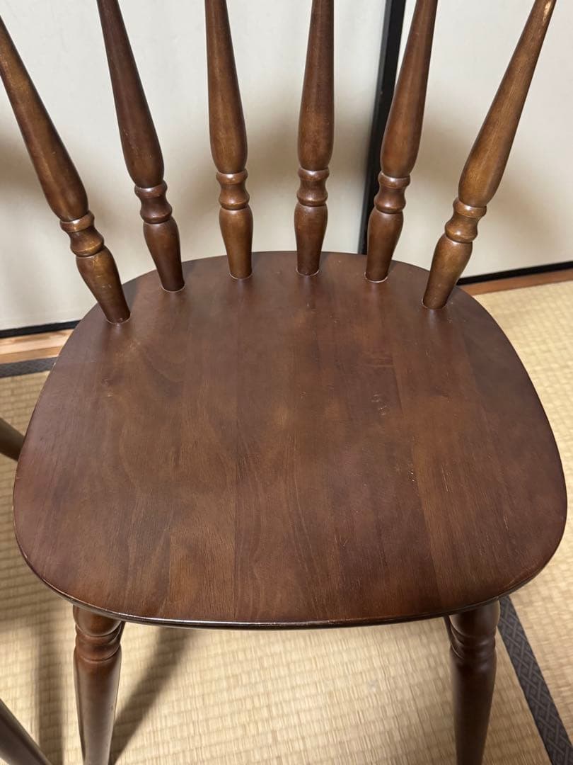 ダイニングチェア ウィンザーチェア 2脚セット マレーシア