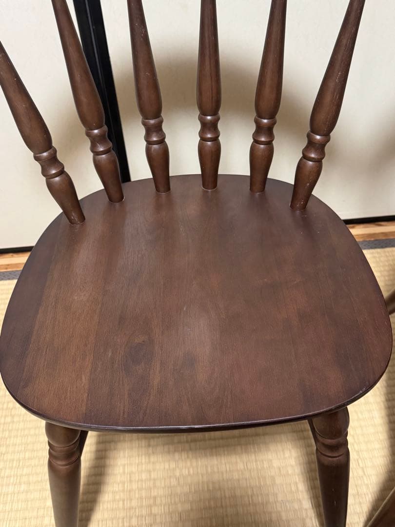 ダイニングチェア ウィンザーチェア 2脚セット マレーシア