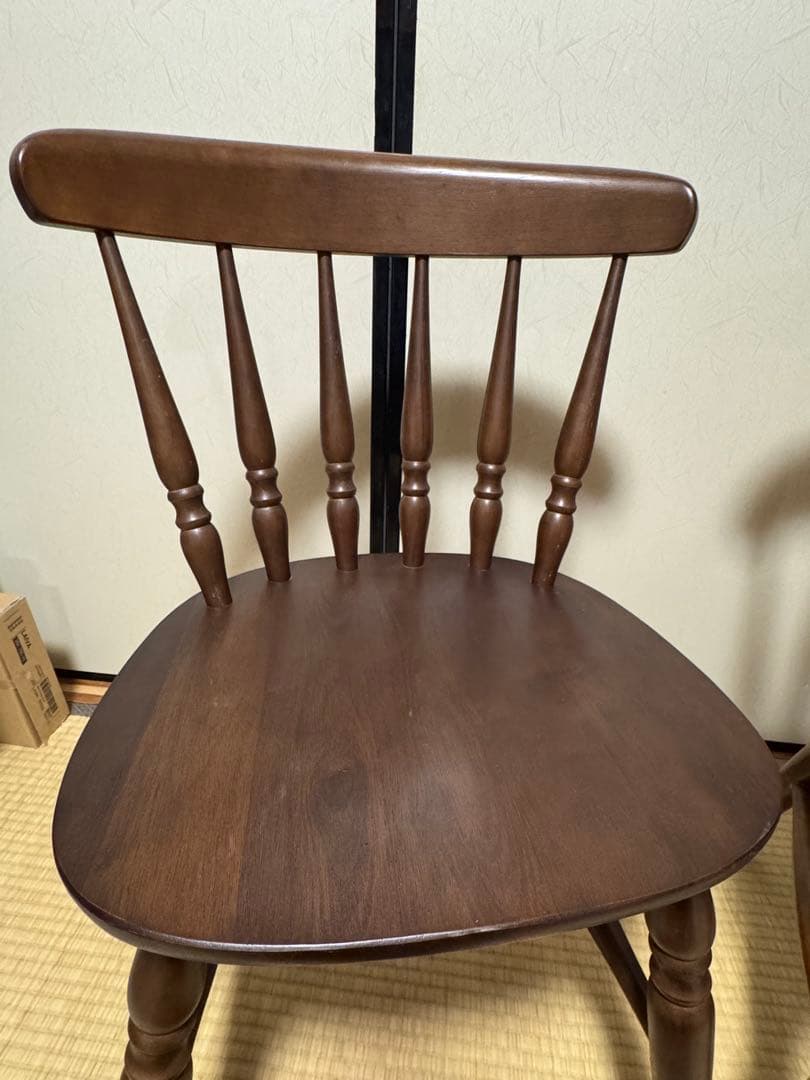 ダイニングチェア ウィンザーチェア 2脚セット マレーシア