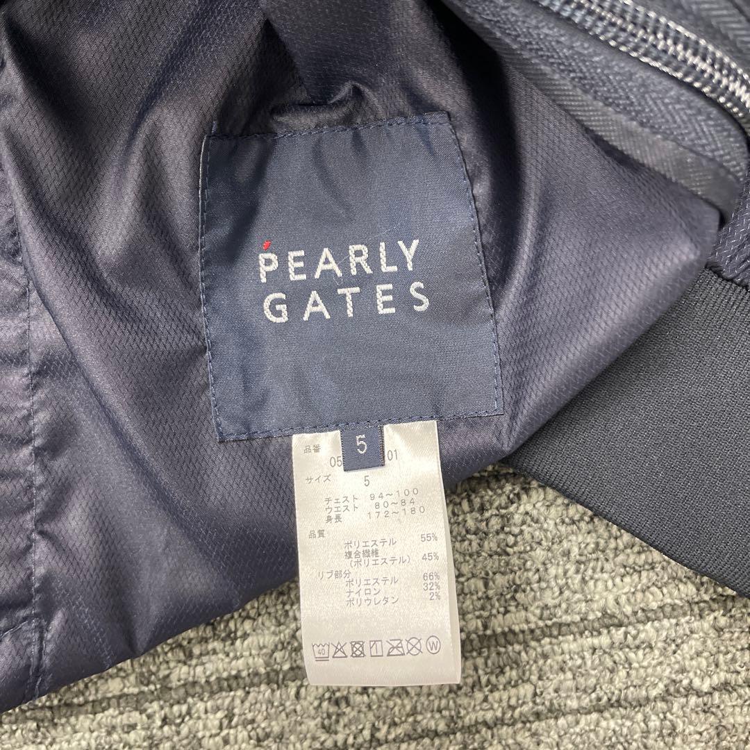 パーリーゲイツ  ネイビー　ブルゾン　ジャンパー