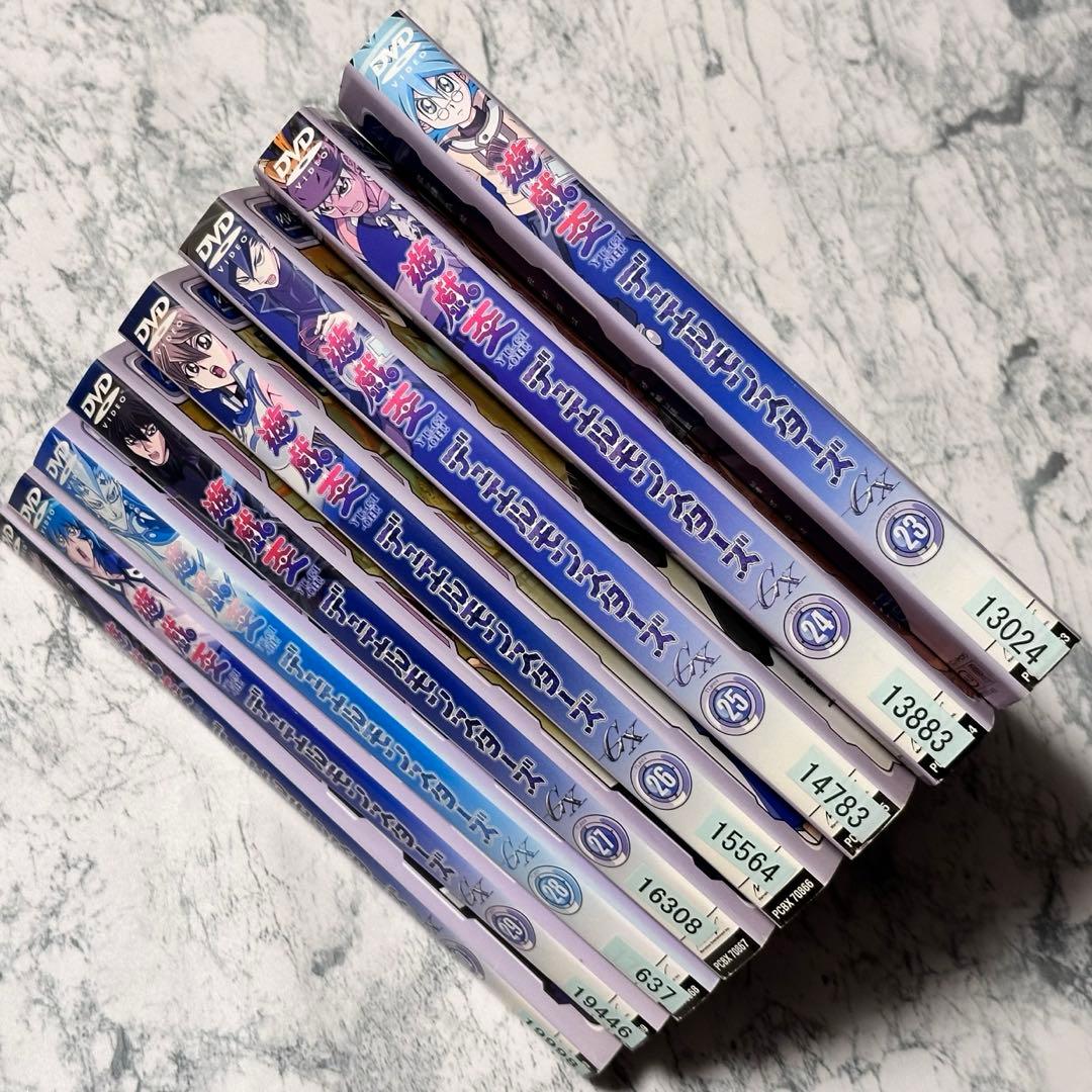 遊戯王デュエルモンスターズGX 全45巻 DVD レンタルアップ