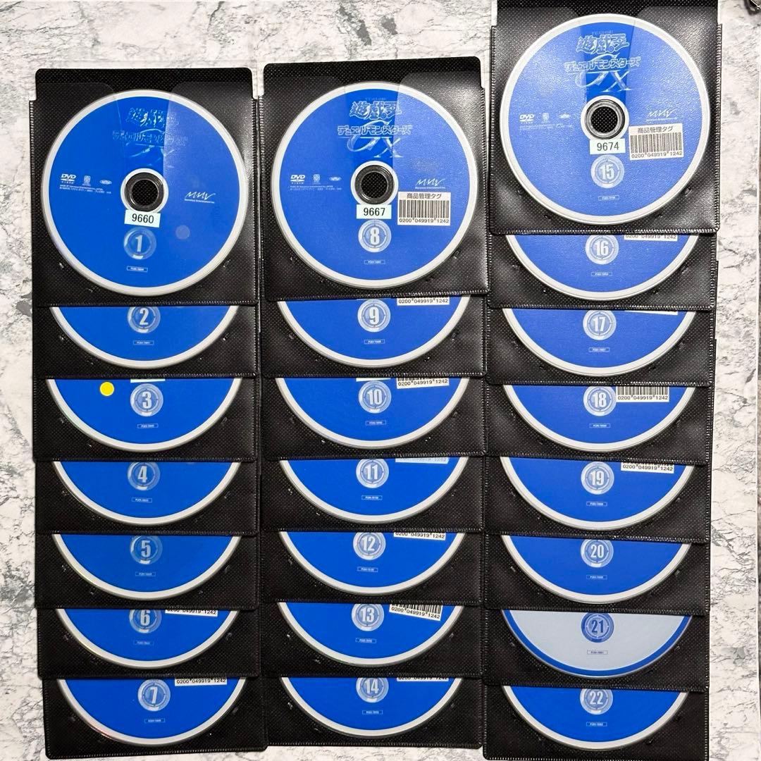 遊戯王デュエルモンスターズGX 全45巻 DVD レンタルアップ