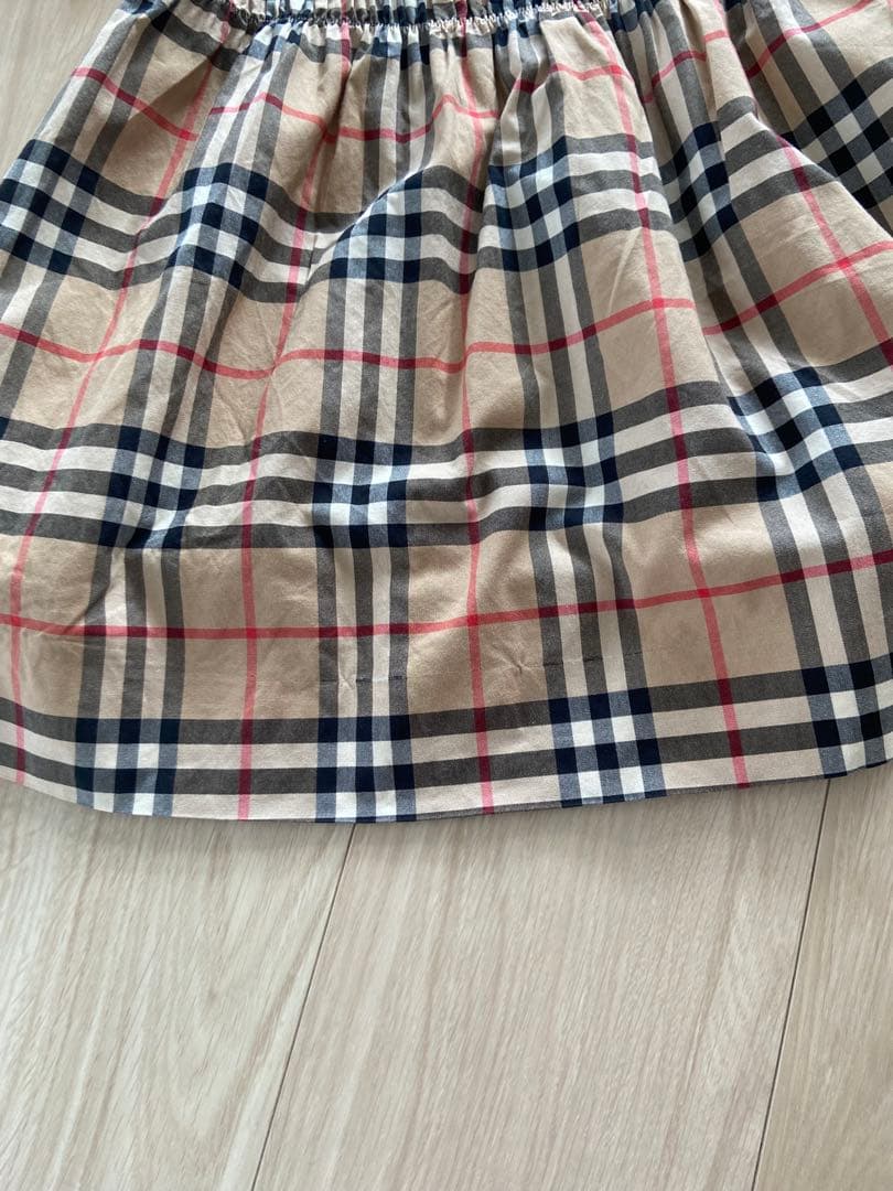 ⭐︎BURBERRY 半袖 チェック柄 ワンピース 98cm⭐︎
